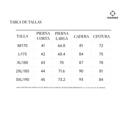 Calzas de Compresión una pierna 3/4 derecha RIGORER