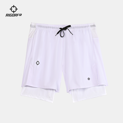 PANTALONES CORTOS FALSOS DE DOS PIEZAS RIGORER