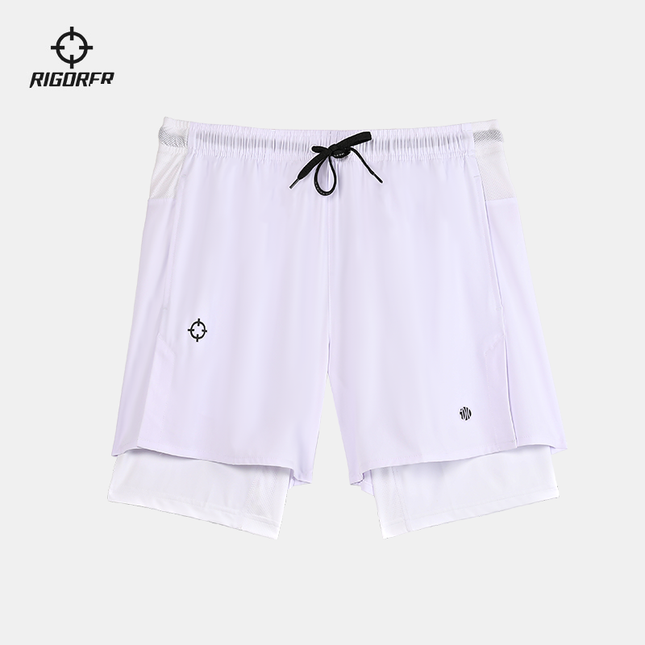 PANTALONES CORTOS FALSOS DE DOS PIEZAS RIGORER