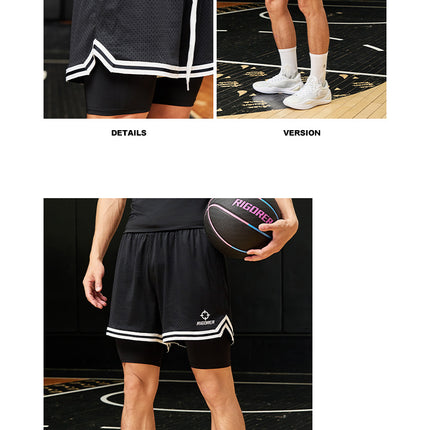 short con calza de compresion incluída