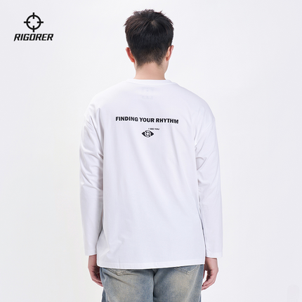 Polera manga larga y cuello redondo RIGORER