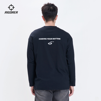 Polera manga larga y cuello redondo RIGORER