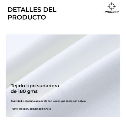 Polera manga larga y cuello redondo RIGORER