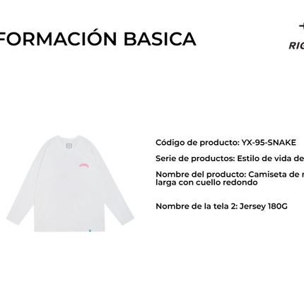 Polera manga larga SNAKE RIGORER