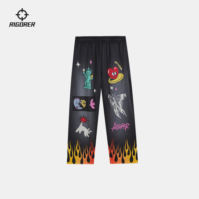 Pantalones RIGORER Estilo Cropped  "Comic"