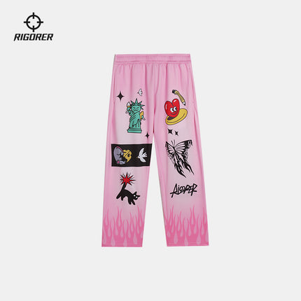 Pantalones RIGORER Estilo Cropped  "Comic"
