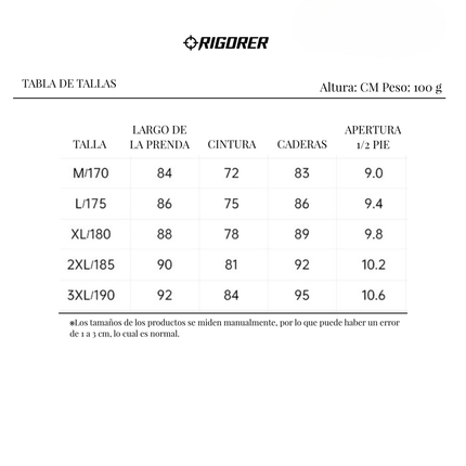 Pantalones de Compresión Largos Rigorer