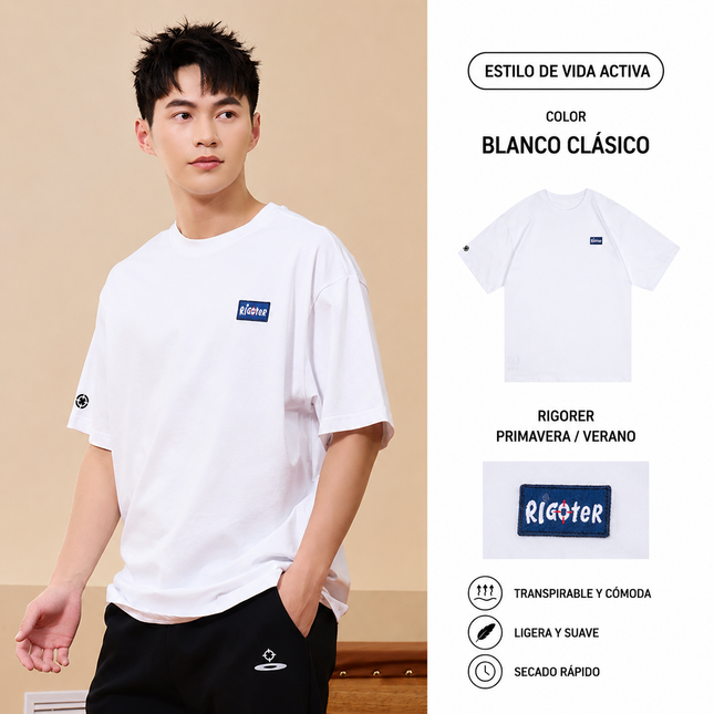 Polera Oversize Rize Blanco