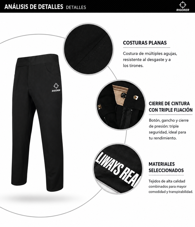 Pantalón Profesional de Referee inv