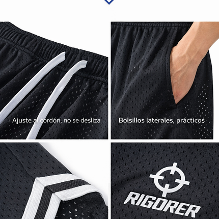 short con calza de compresion incluída