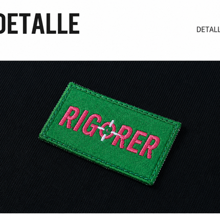 Polera Oversize Rigorer Negro