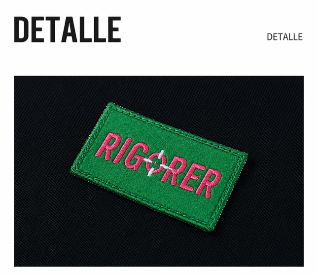 Polera Oversize Rigorer Negro