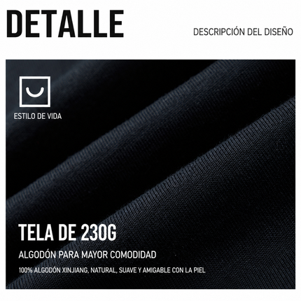 Polera Oversize Rigorer Negro
