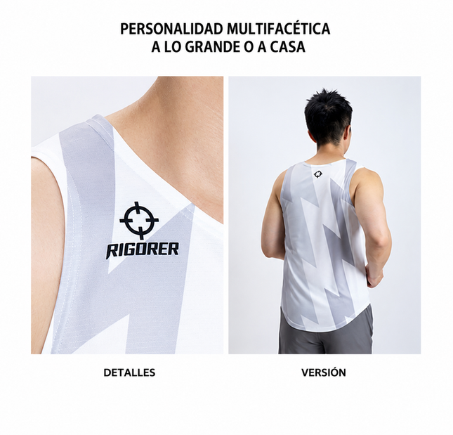 Polera de entrenamiento blanco