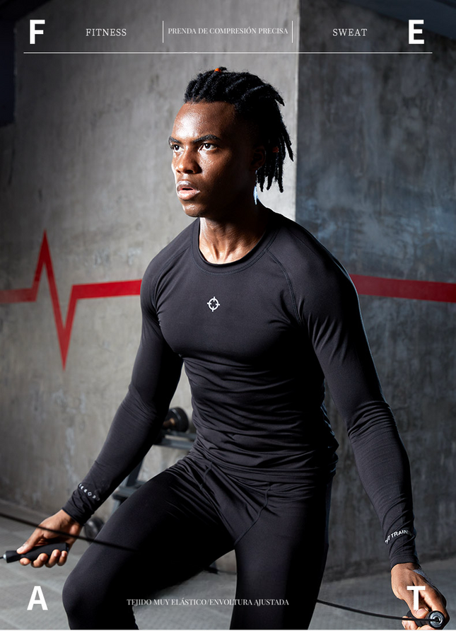 CAMISETA DE COMPRESION MANGA LARGA RIGORER