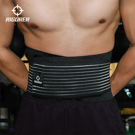 Cinturón de soporte lumbar deportivo Rigorer