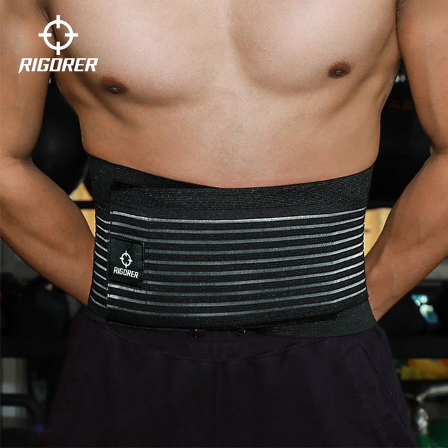 Cinturón de soporte lumbar deportivo Rigorer