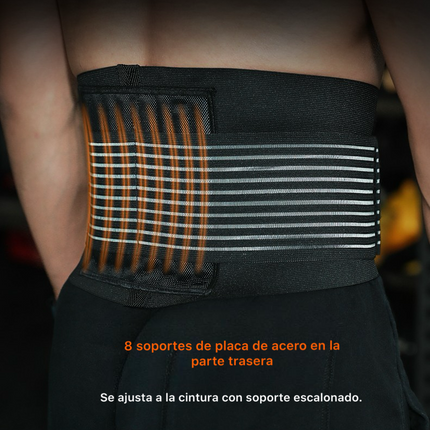 Cinturón de soporte lumbar deportivo Rigorer