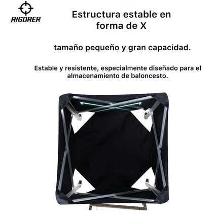 Carro de Baloncesto de Lona RIGORER