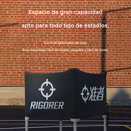 Carro de Baloncesto de Lona RIGORER