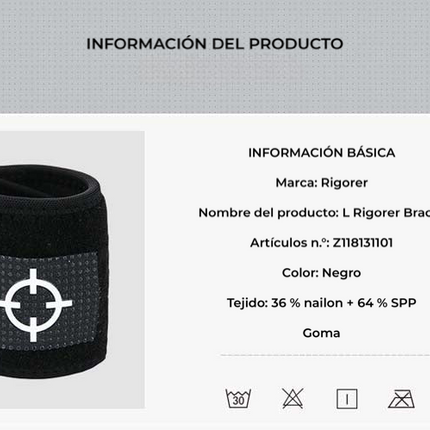 Soporte de Muñeca Rigorer