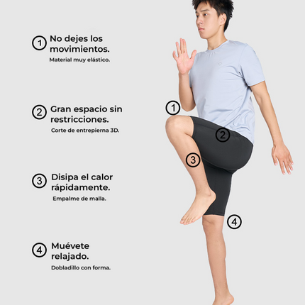Calza Corta de Compresión RIGORER
