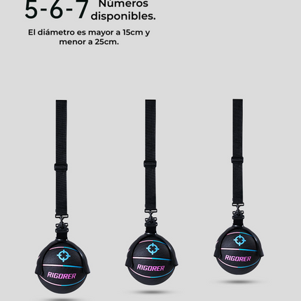 Soporte Portátil para Balón de Baloncesto RIGORER