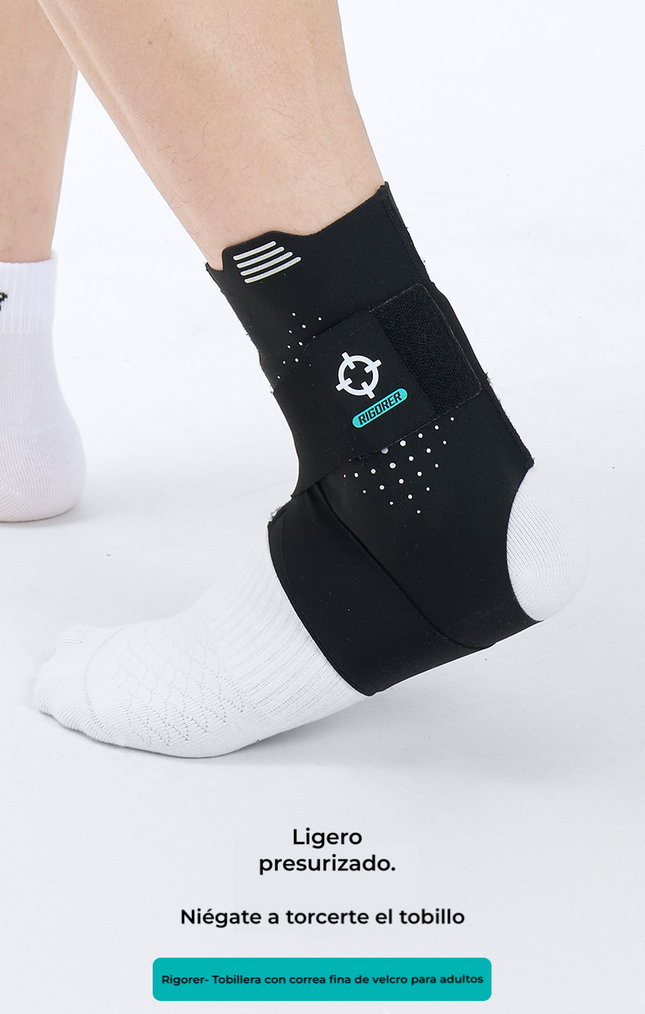 Tobillera de Compresión con Correas Cruzadas RIGORER
