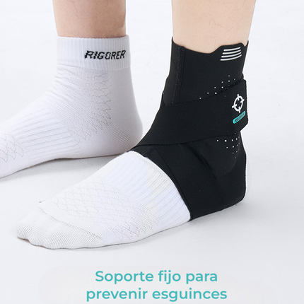 Tobillera de Compresión con Correas Cruzadas RIGORER