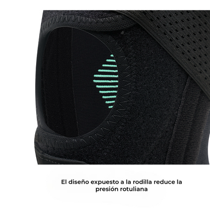 Rodillera Deportiva de Compresión RIGORER – Modelo Todoterreno