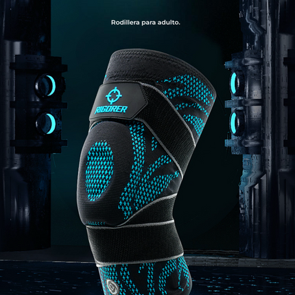 Rodillera Deportiva RIGORER con Soporte de Alta Protección