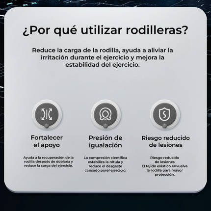 Rodillera Deportiva RIGORER con Soporte de Alta Protección