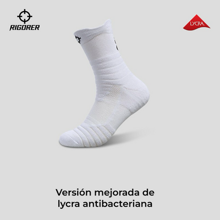 Calcetas Deportivas con lycra antibateriana RIGORER