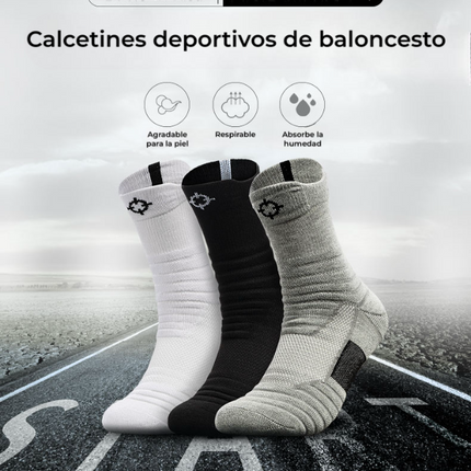 Calcetas Deportivas con lycra antibateriana RIGORER