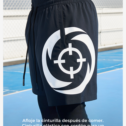 SHORTS DEPORTIVO RIGORER logo de torbellino