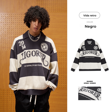 Polerón Polo Retro de los 90´S  RIGORER