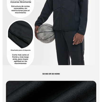 Chaqueta Deportiva con Capucha RIGORER –  Serie Comfort