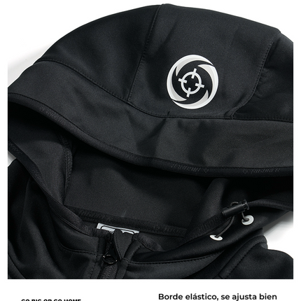 Chaqueta Deportiva con Capucha RIGORER –  Serie Comfort