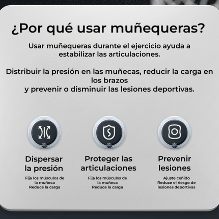 Muñequera absorbente para adulto RIGORER