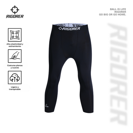 Calzas de Compresión Masculina RIGORER (Tres Cuartos)