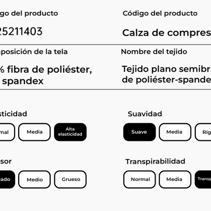 Calzas de Compresión Masculina RIGORER (Tres Cuartos)
