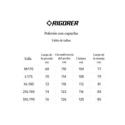 Poleron Con Capucha Rigorer