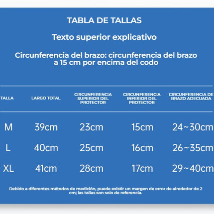Protector deportivo para brazo Rigorer Modelo DH-6005