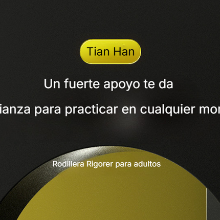 Rodillera de Doble Compresión Rigorer