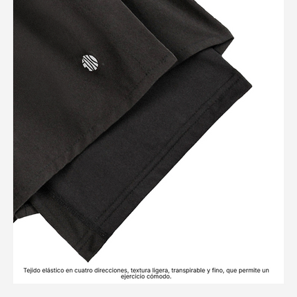 PANTALONES CORTOS FALSOS DE DOS PIEZAS RIGORER