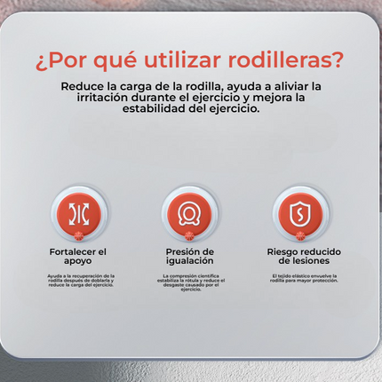 Rodillera deportiva cuerpo completo RIGORER