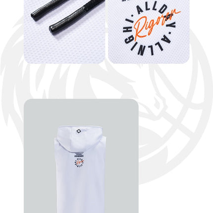 Polera con capucha sin mangas Rigorer